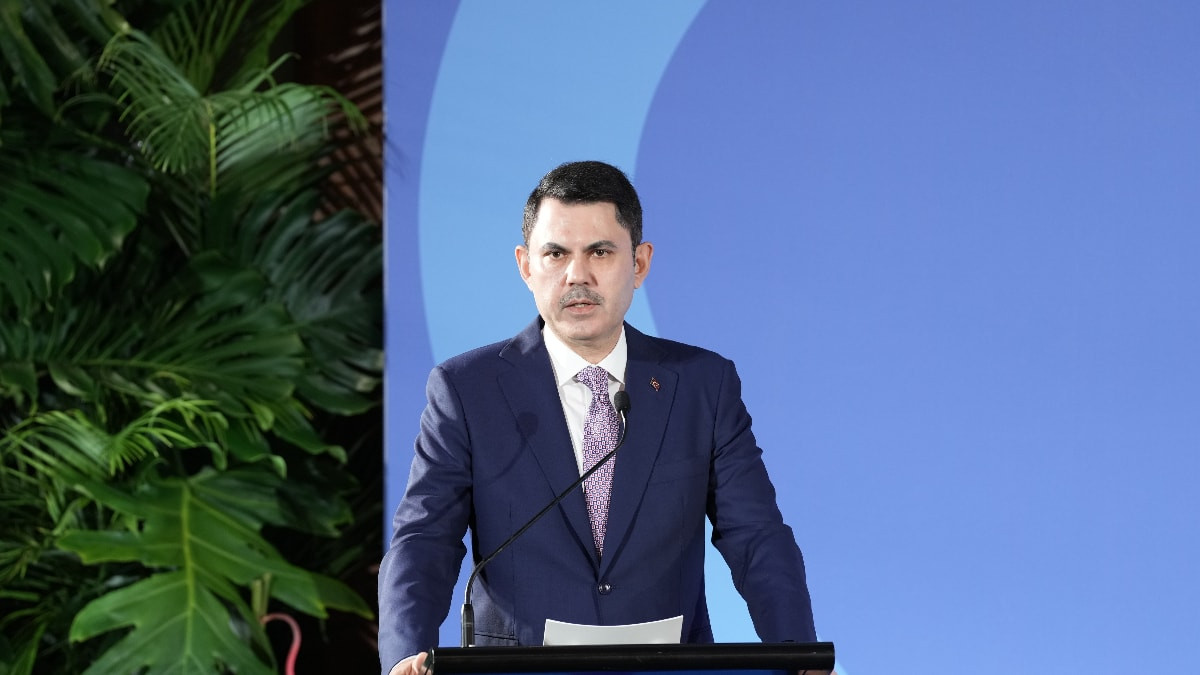 Murat Kurum, Fiji’deki Pre-COP toplantılarında konuştu
