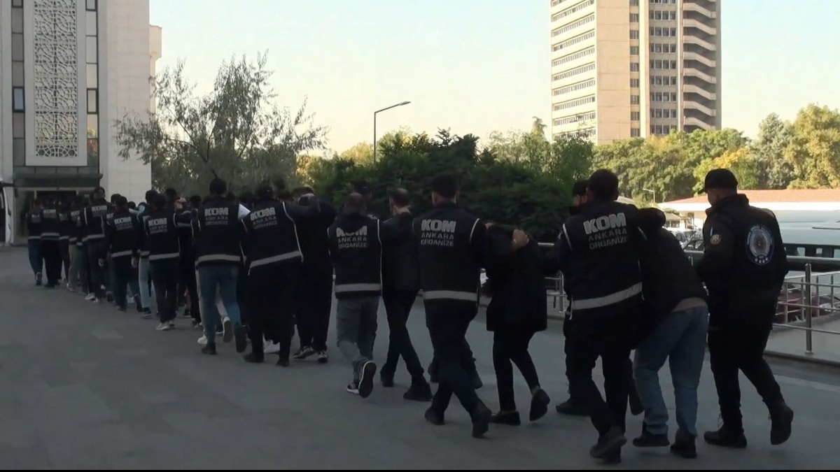 Ankara merkezli 14 ilde yeni nesil suç örgütlerine operasyon: 20 tutuklama