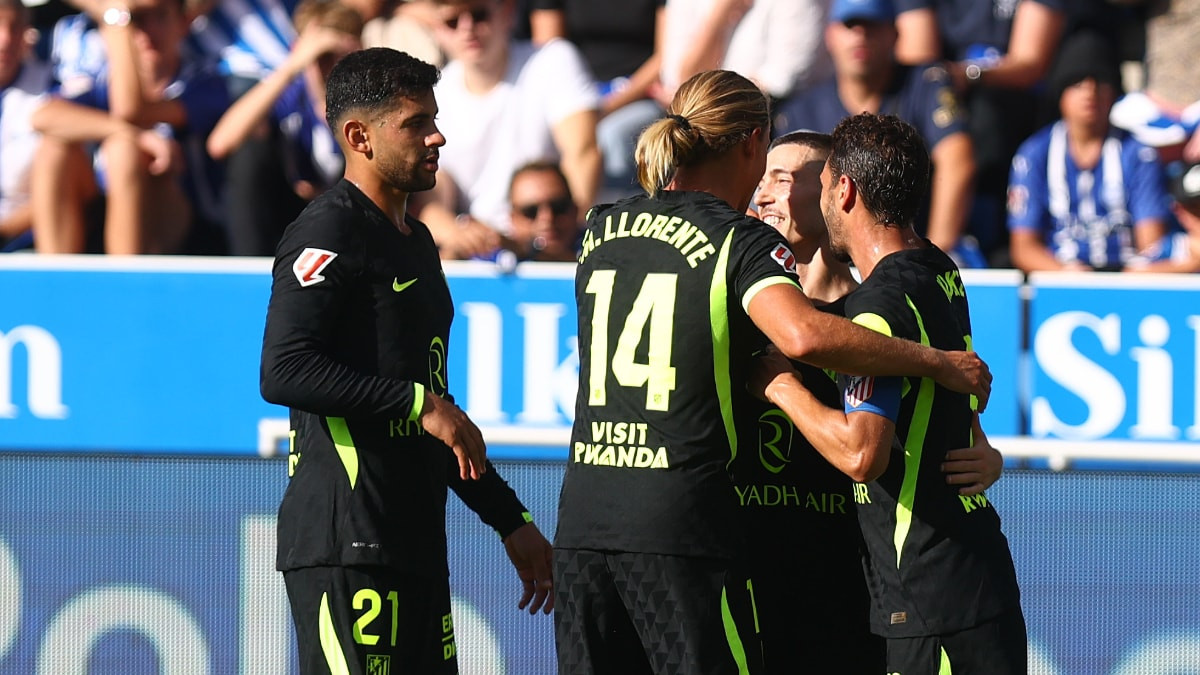 Atletico Madrid, Alaves'i iki golle yıktı
